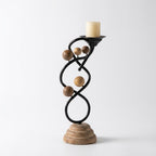 Calder Scroll Candle Holder