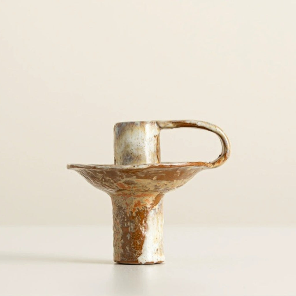 Ives Handmade Ceramic Candle Holder