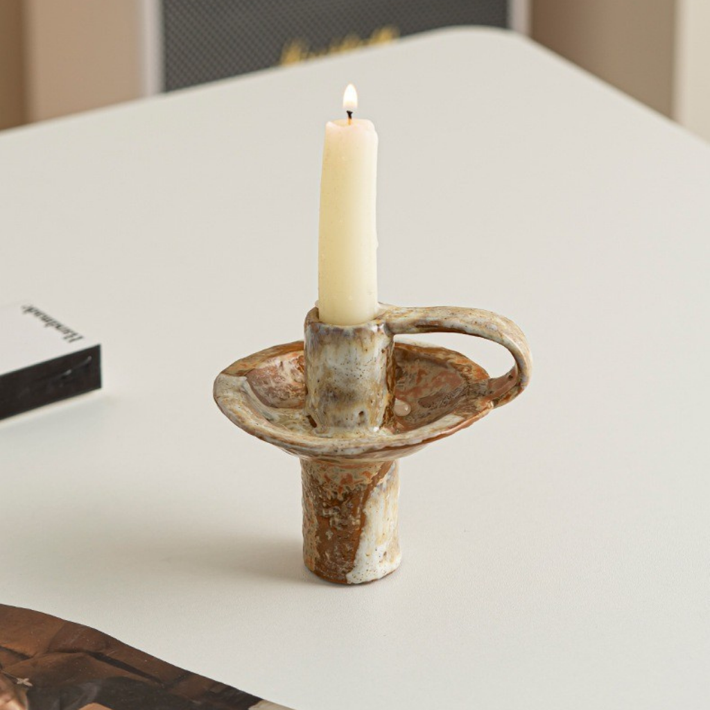 Ives Handmade Ceramic Candle Holder