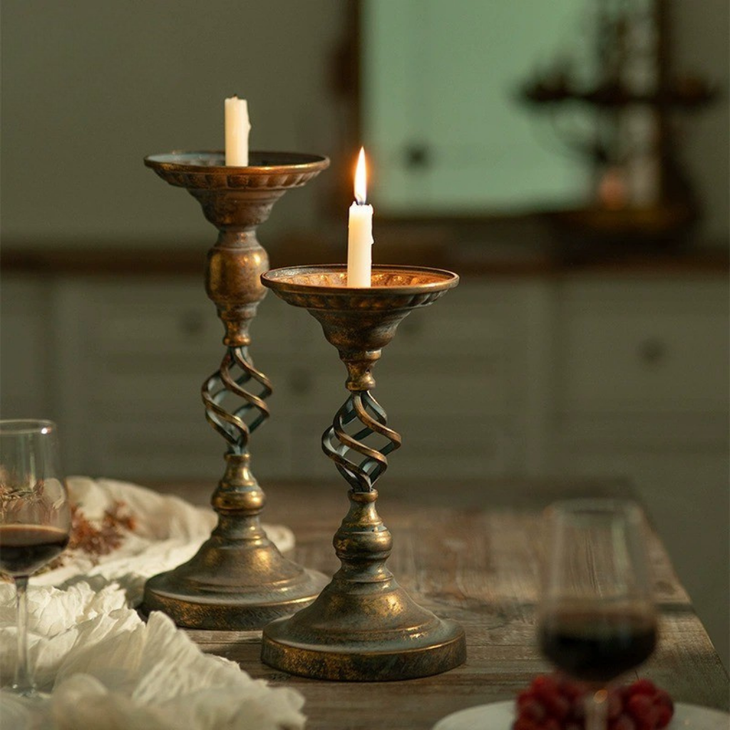 Torsa Spiral Candle Holder صورة ثانوية