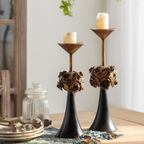 Roslyn Pillar Candle Holder