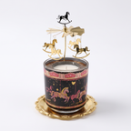 Pirouette Grapefruit & Peach Carousel Candle