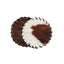 Crinière Hand-Stitched Horsehair Coaster Set