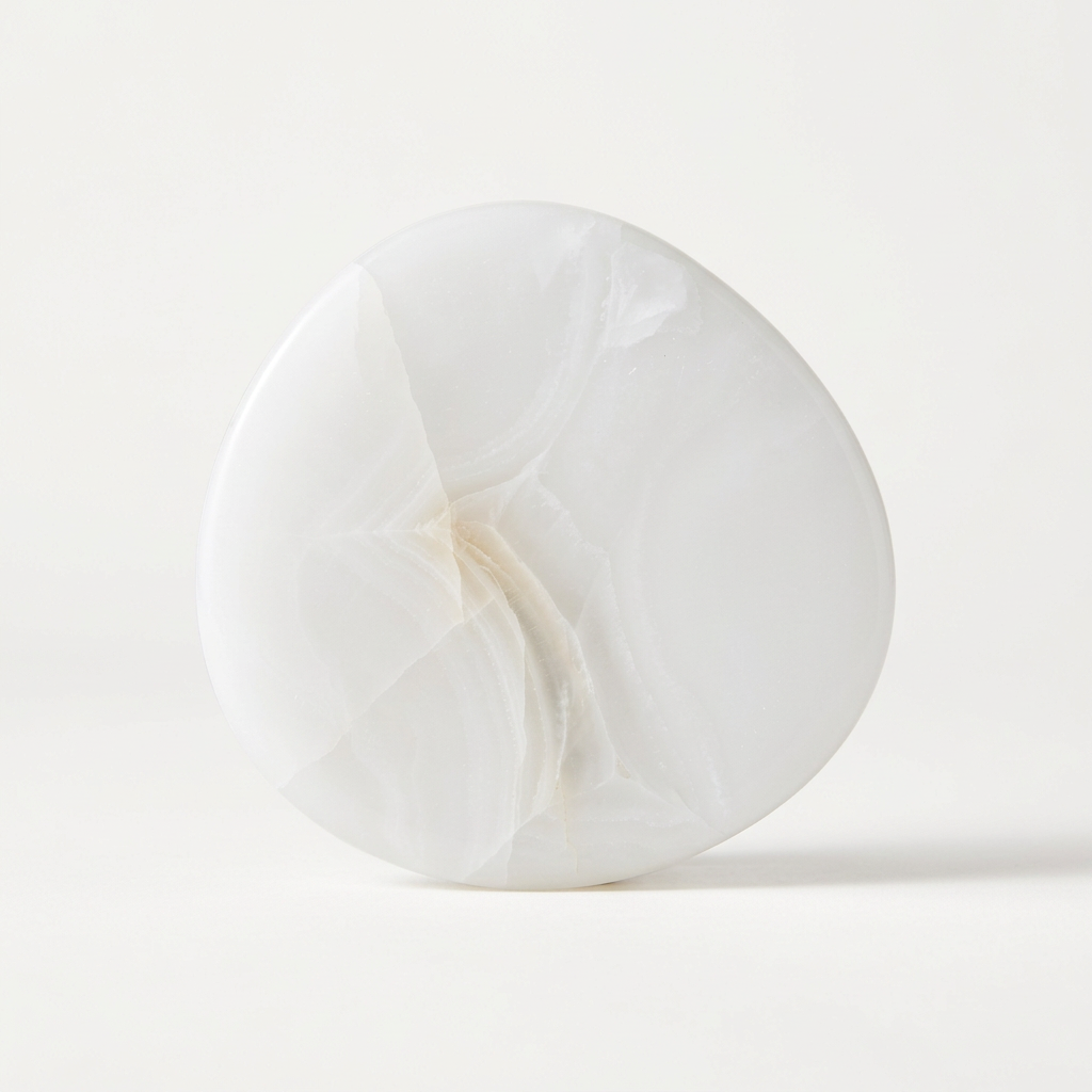 Pietra White Onyx Coaster Set