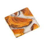 Mokume Fused Pine Coaster