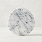 Pietra Carrara Marble Coaster Set