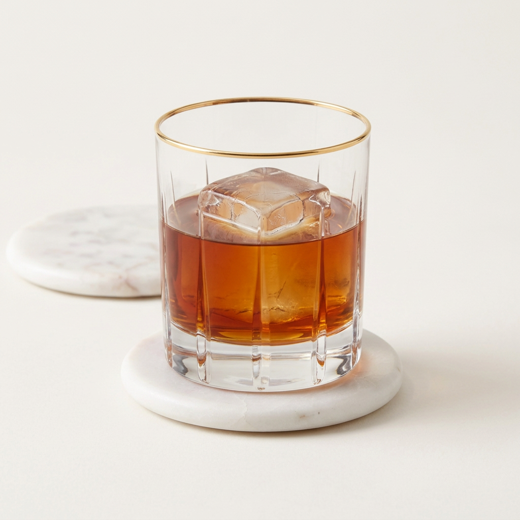 Pietra Volakas Marble Coaster Set
