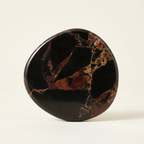 Pietra Nero Marble Coaster Set