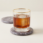 Pietra Lilac Quartzite Coaster Set