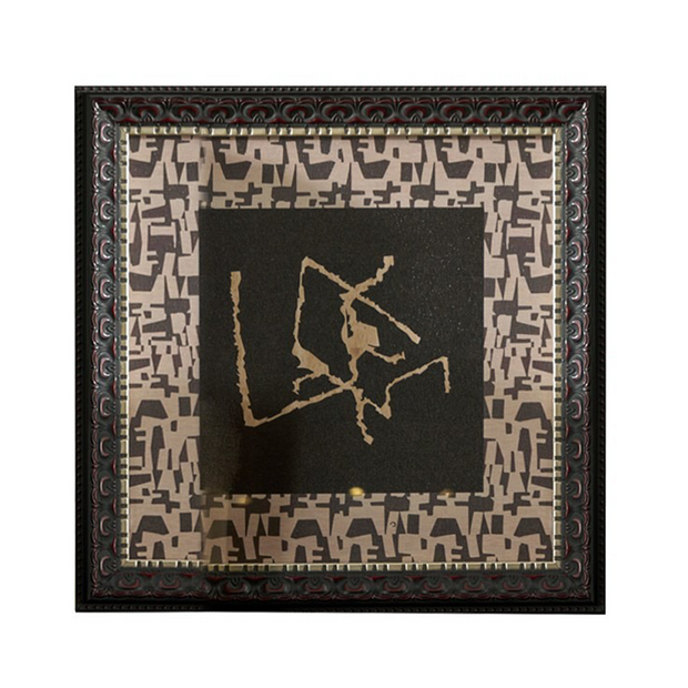 Cartellino Framed Artwork