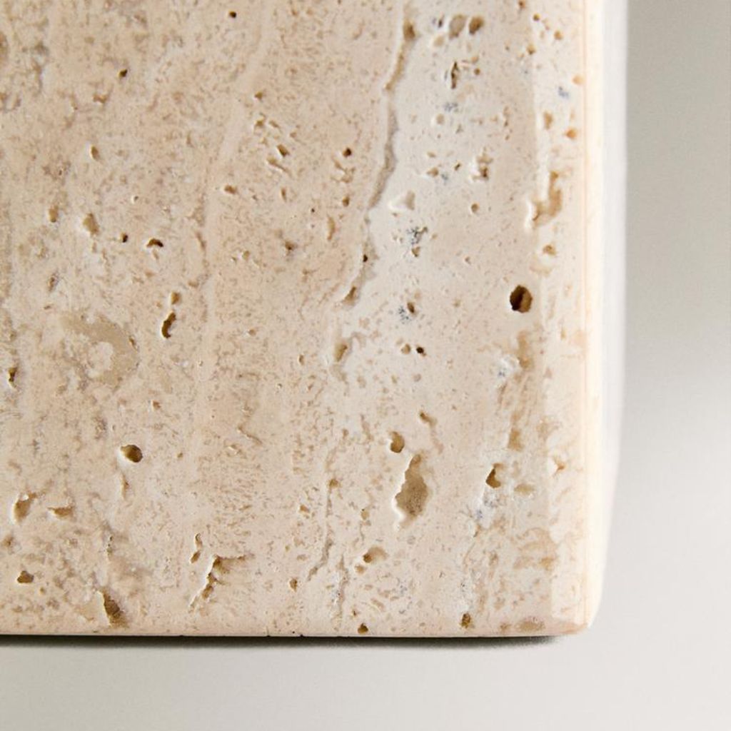 Brienne Travertine Lidded Box