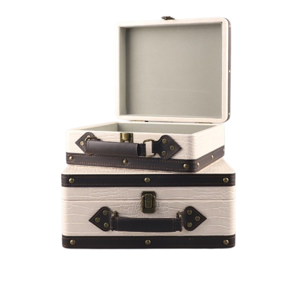 Voyageur Vegan Leather Decorative Box