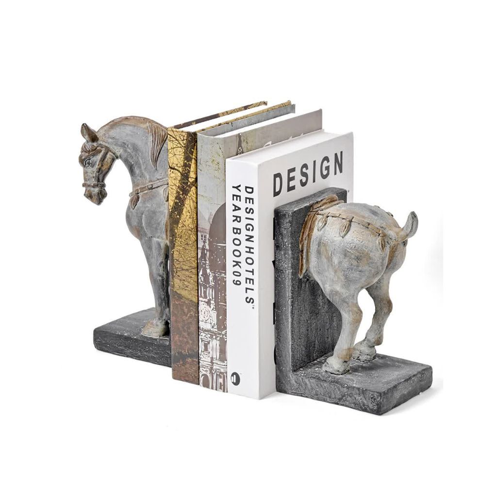Wuzhui War Horse Bookend