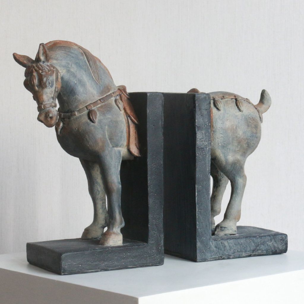 Wuzhui War Horse Bookend