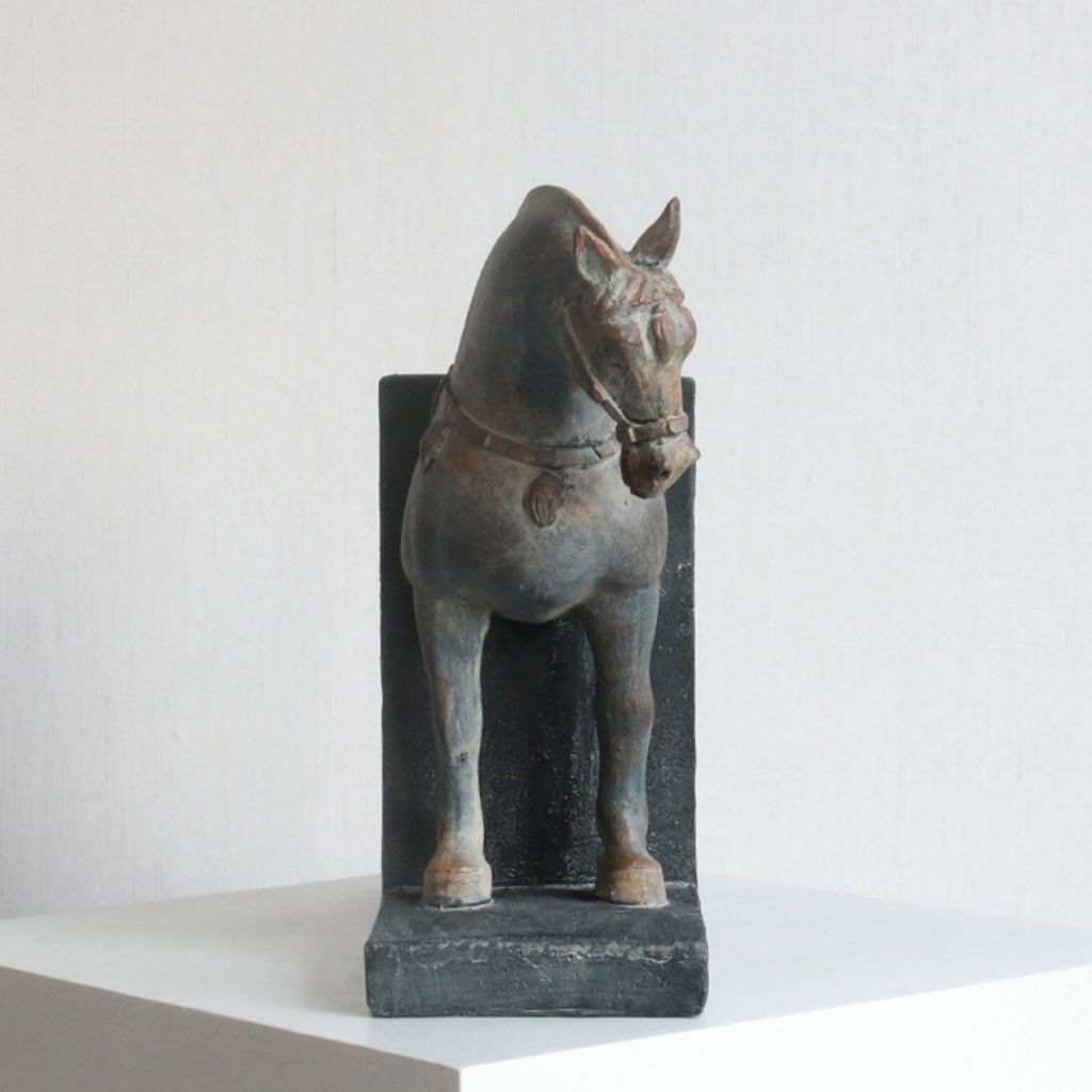 Wuzhui War Horse Bookend