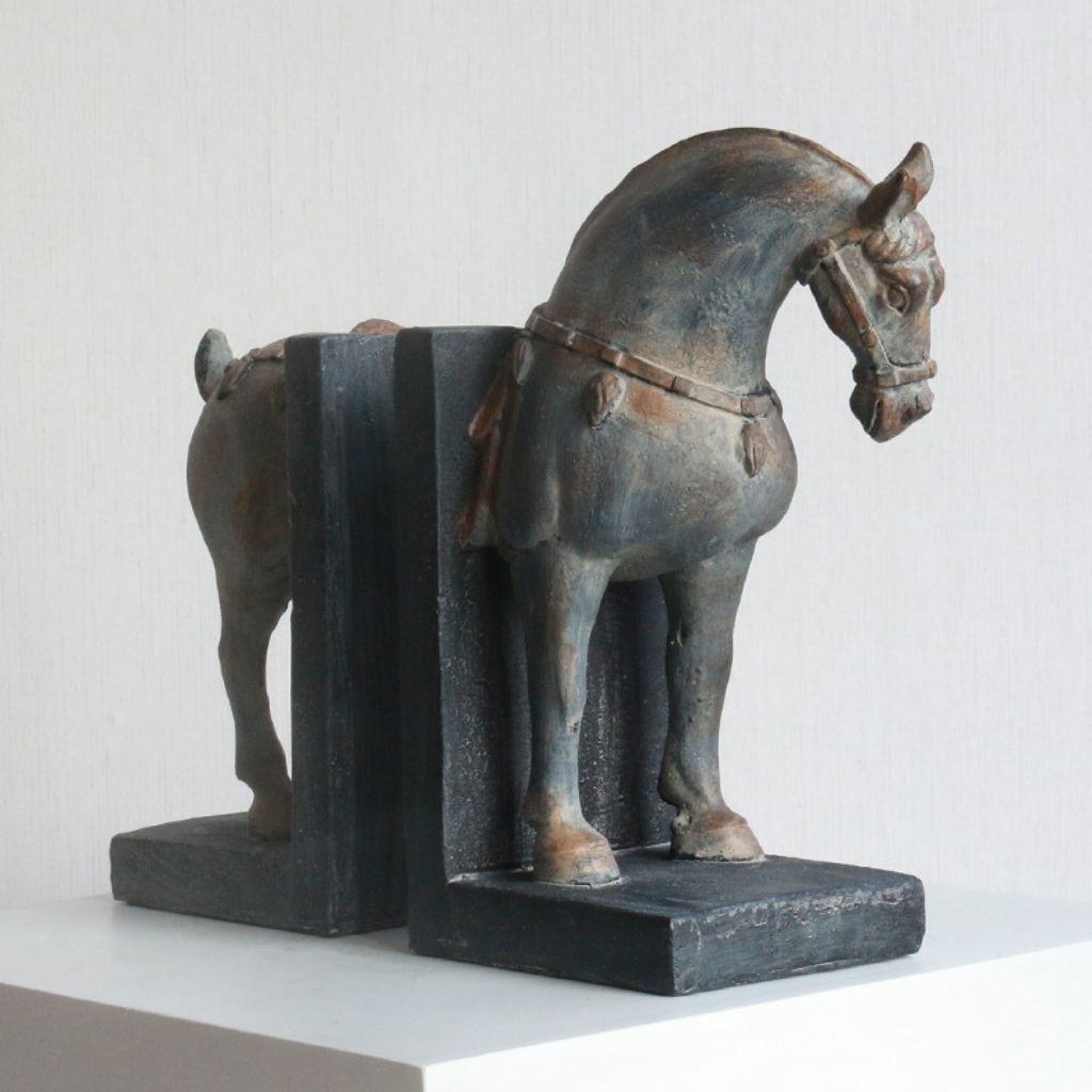 Wuzhui War Horse Bookend