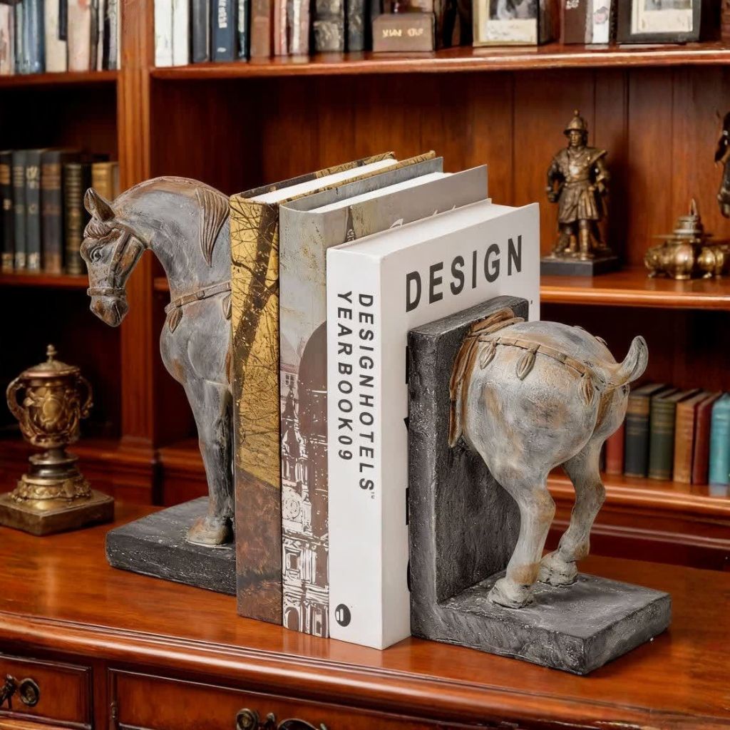 Wuzhui War Horse Bookend