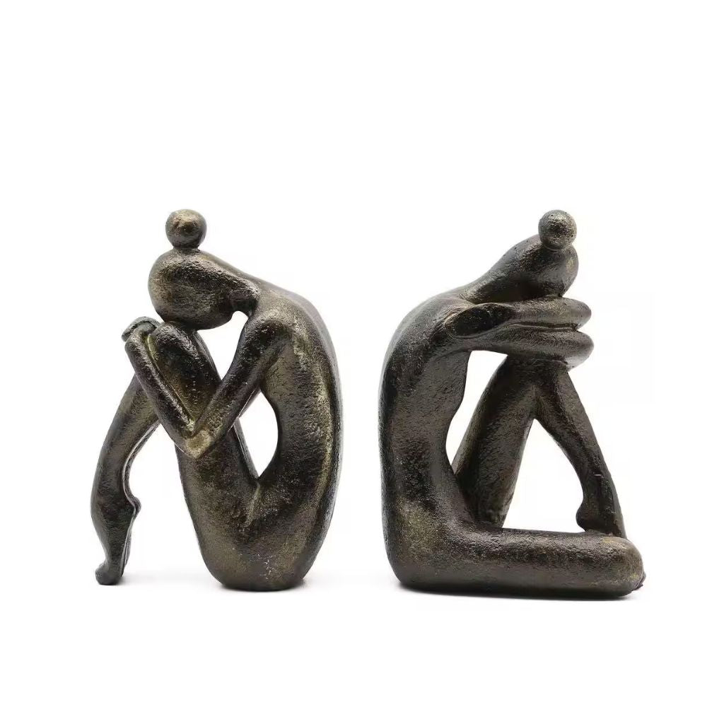 Albireo Huddled Figurine Bookend