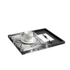 Equinox Textured Leather Spliced Catchall Tray