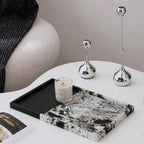 Equinox Textured Leather Spliced Catchall Tray