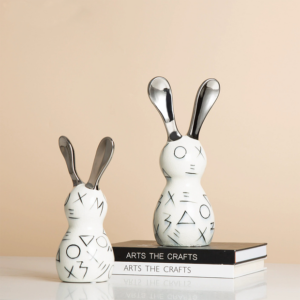 Silfay Ceramic Rabbits