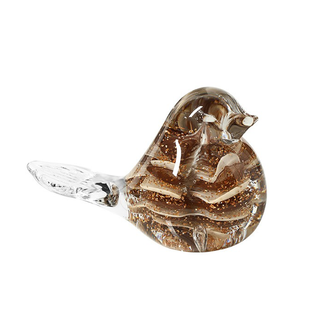 Pardalote Hand-blown Glass Bird