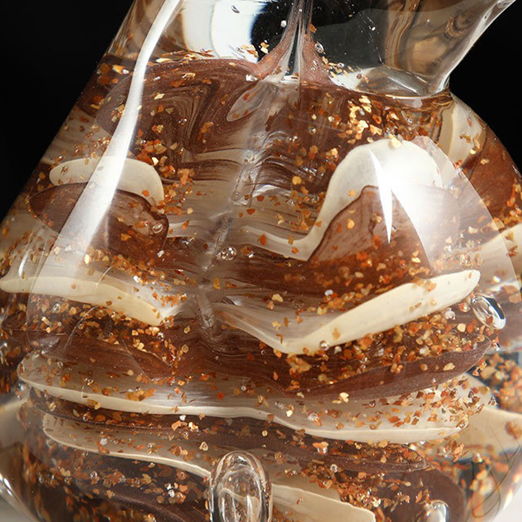 Pardalote Hand-blown Glass Bird