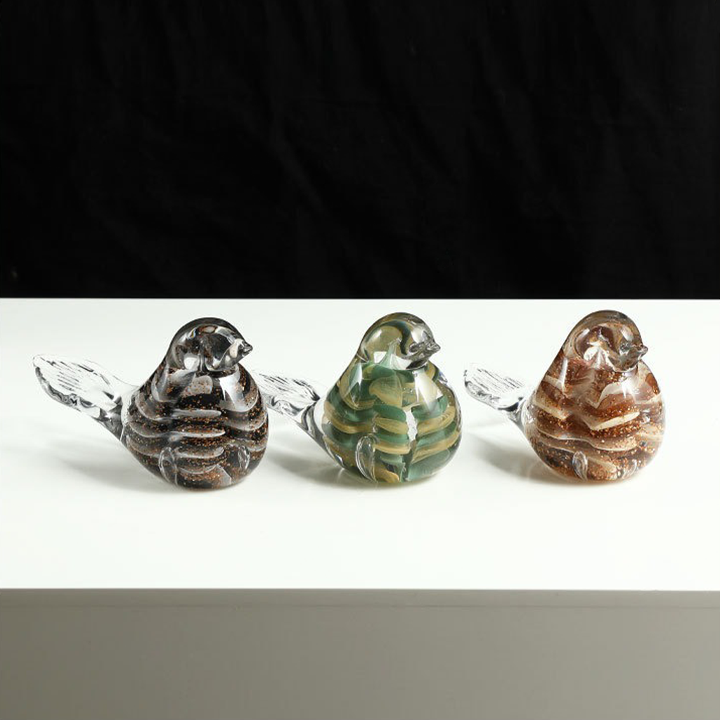 Pardalote Hand-blown Glass Bird Secondary image