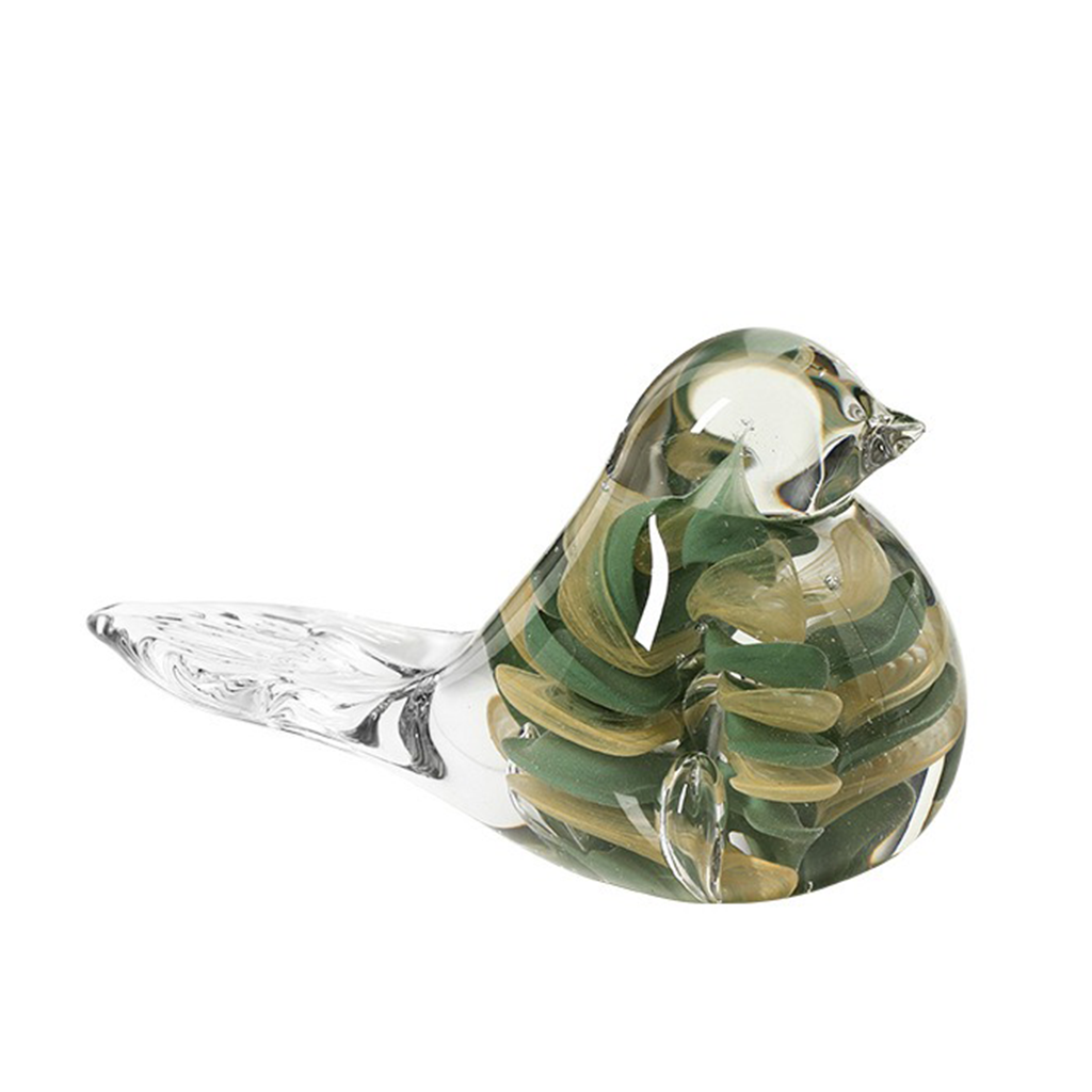 Pardalote Hand-blown Glass Bird