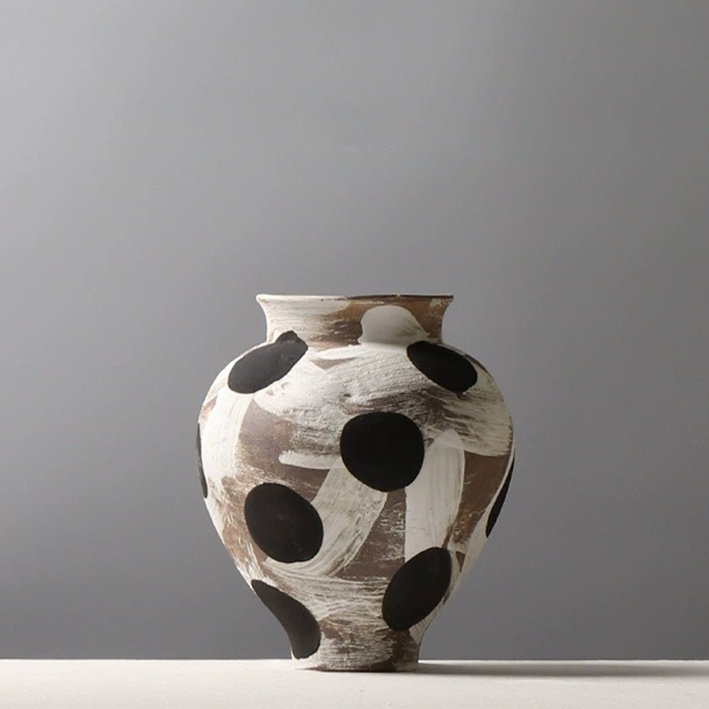 Legato Hand-painted Ceramic Vase Main image