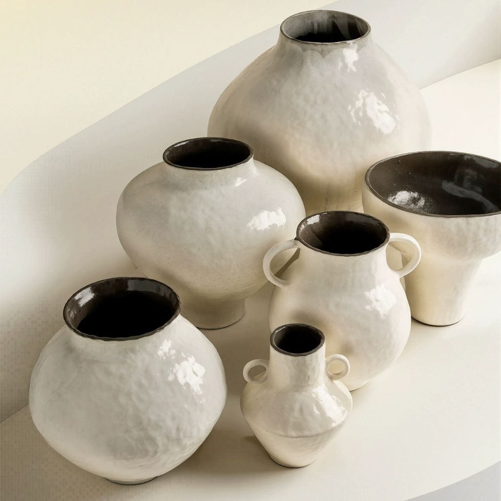 Shizumi Ink Glaze Vase