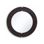 Alvéo Handcrafted Round Wall Mirror