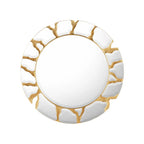 Auria Handcrafted Round Wall Mirror