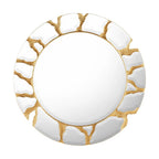Auria Handcrafted Round Wall Mirror