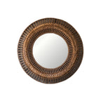 Ajiro Hand-Woven Bamboo Mirror