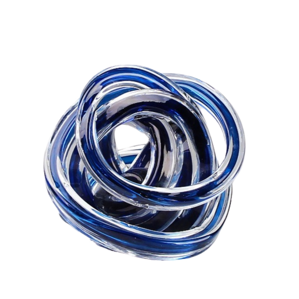 Nalu Glass Knot Decorative Object Main image