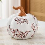 Amalia Handpainted Ceramic Pumpkin