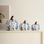 Amalia Handpainted Ceramic Pumpkin