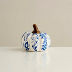 Amalia Handpainted Ceramic Pumpkin
