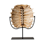 Véro Oracle Bone Tortoise Shell Sculpture