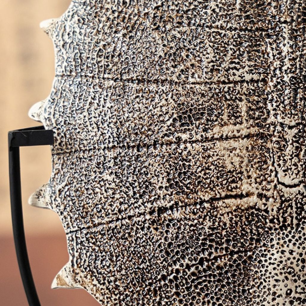 Véro Oracle Bone Tortoise Shell Sculpture