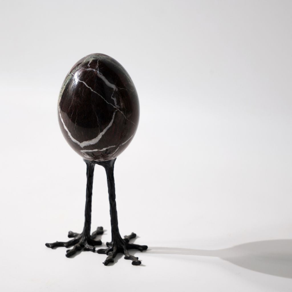 Orsini Egg-shaped Marble Sculpture