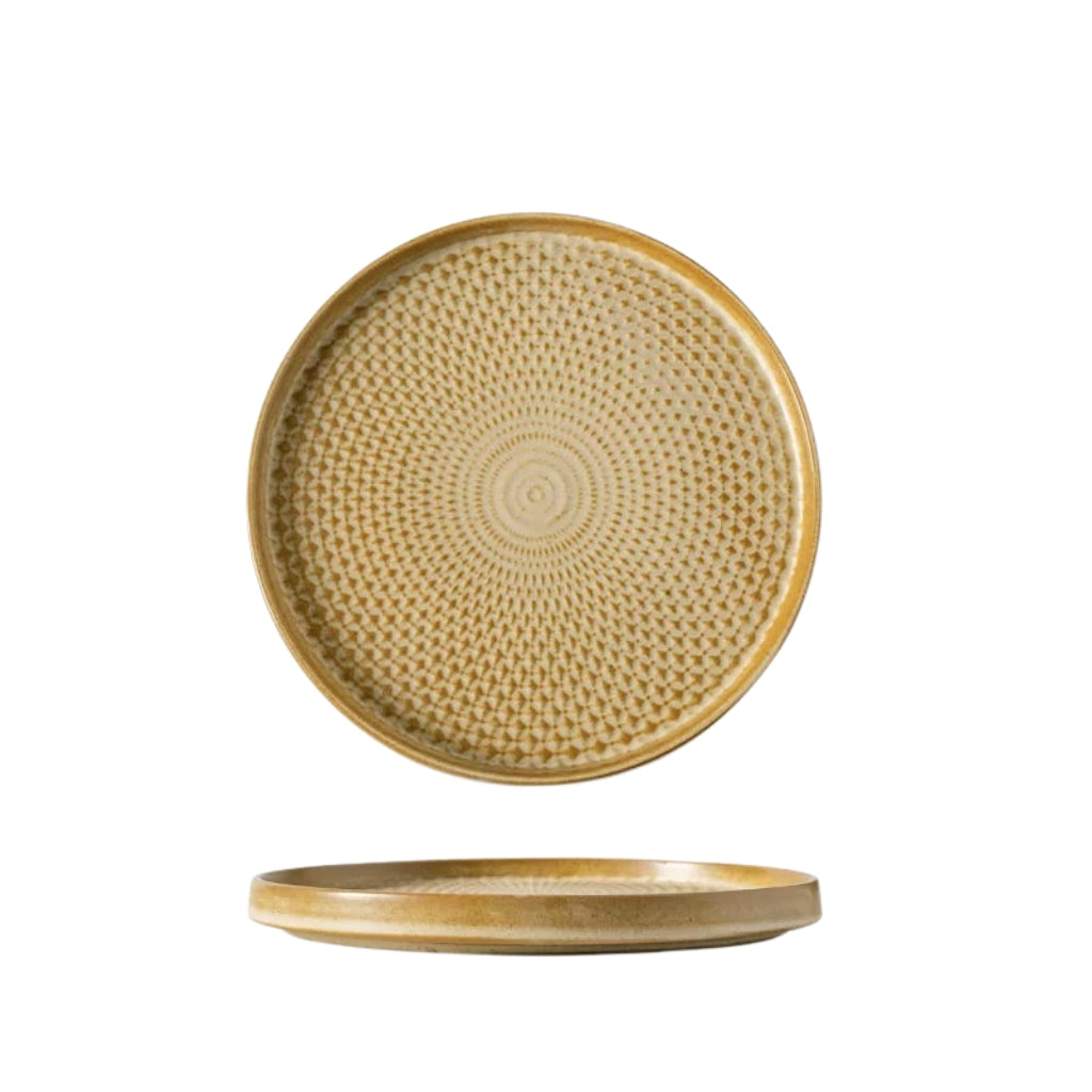 Camille Ceramic Salad Plate