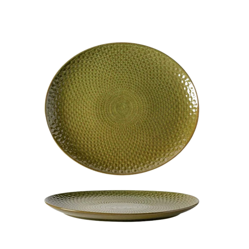 Camille Ceramic Serving Plate صورة ثانوية