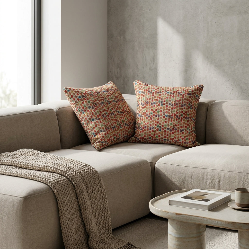Taznakht Flecks Throw Pillow Secondary image