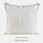 Carto Frayed Throw Pillow
