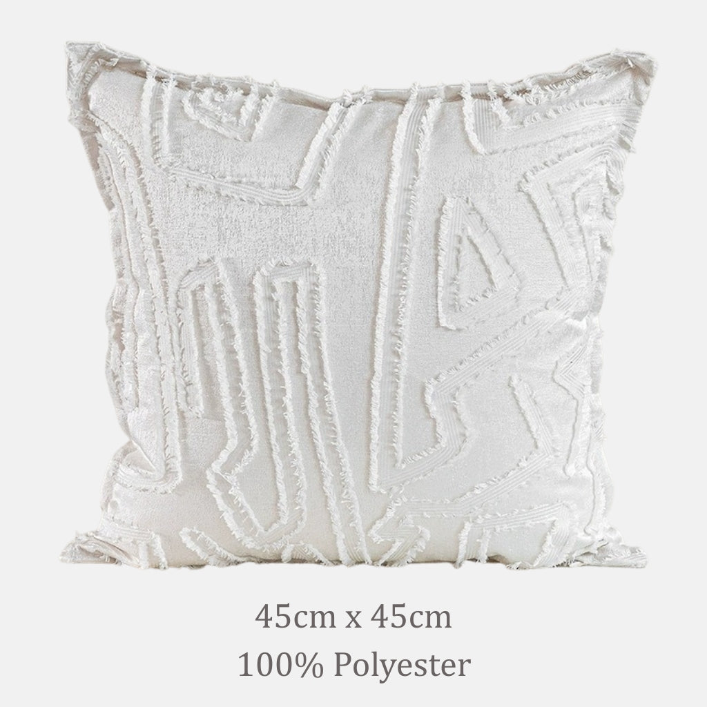 Carto Frayed Throw Pillow