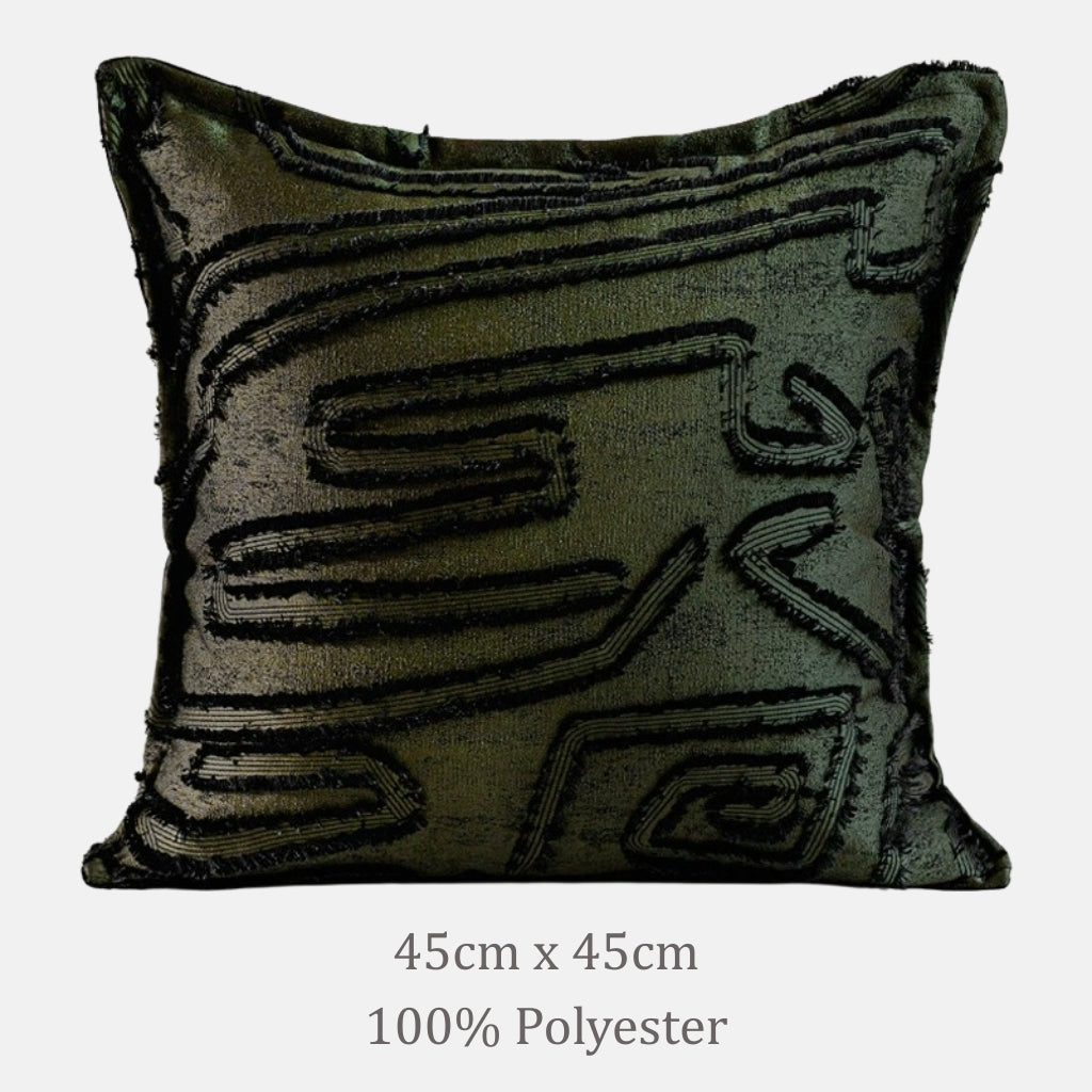 Carto Frayed Throw Pillow