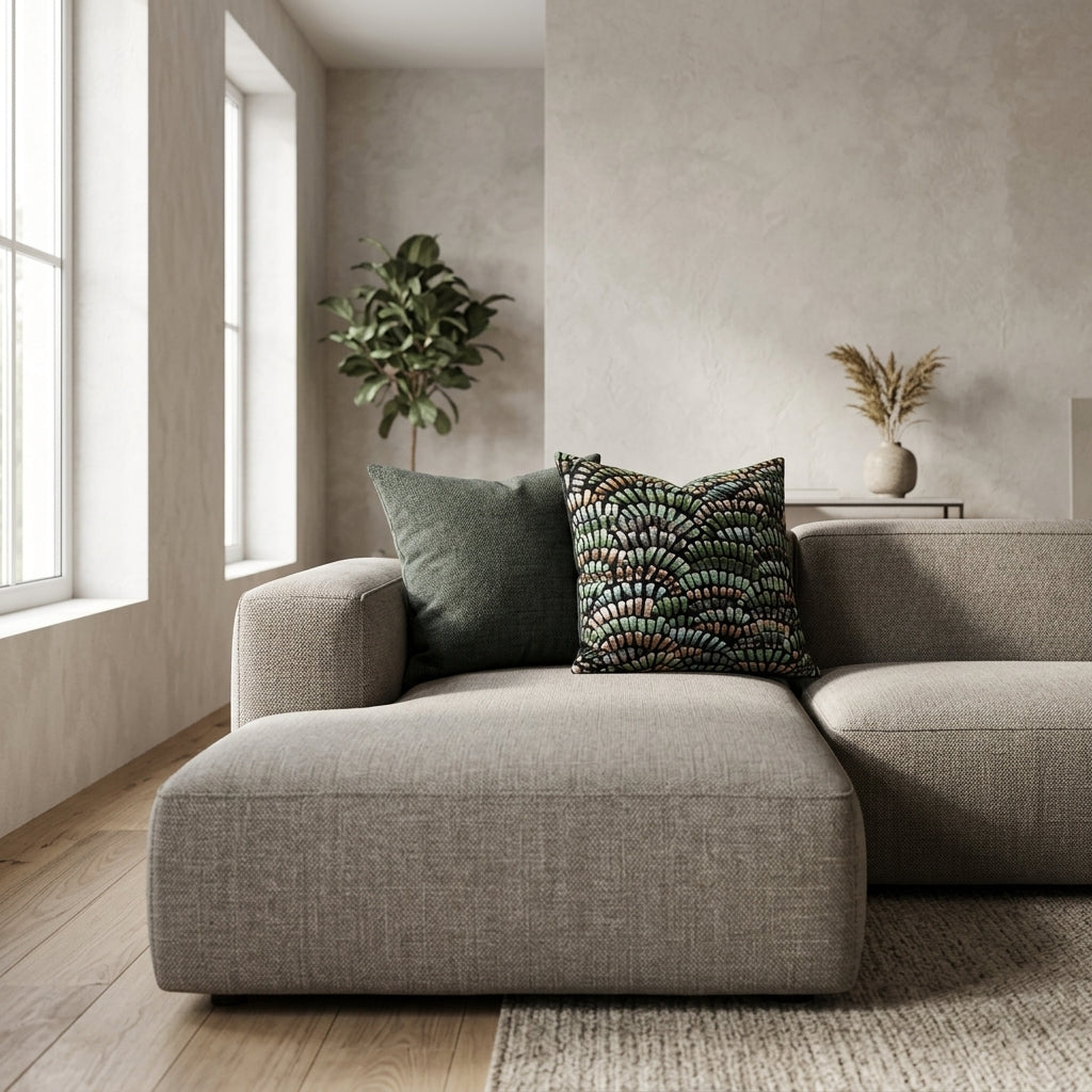 Paloma Pavé Throw Pillow