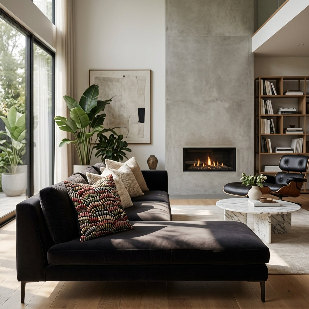 Paloma Pavé Throw Pillow